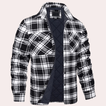 Julio | Veste-chemise à carreaux pour homme - Image 4