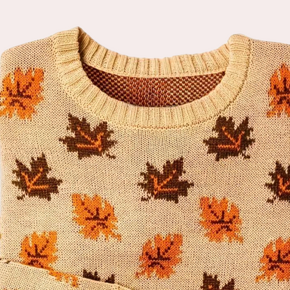 Clémence | Pull Femme Col Rond Imprimé - Image 4