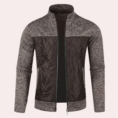 Stéphane | Veste matelassée zippée pour homme - Image 5