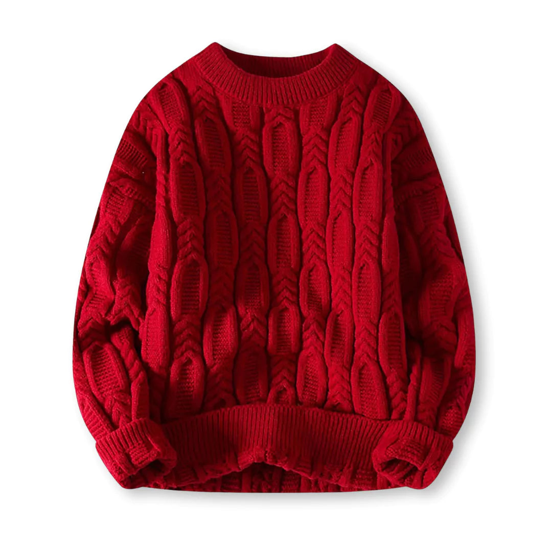Prosper | Pull Homme Col Rond Tricot Câble - Image 6