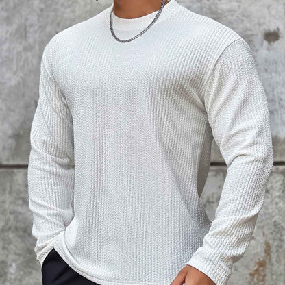 Quintin | Pull texturé à manches longues pour homme - Image 3
