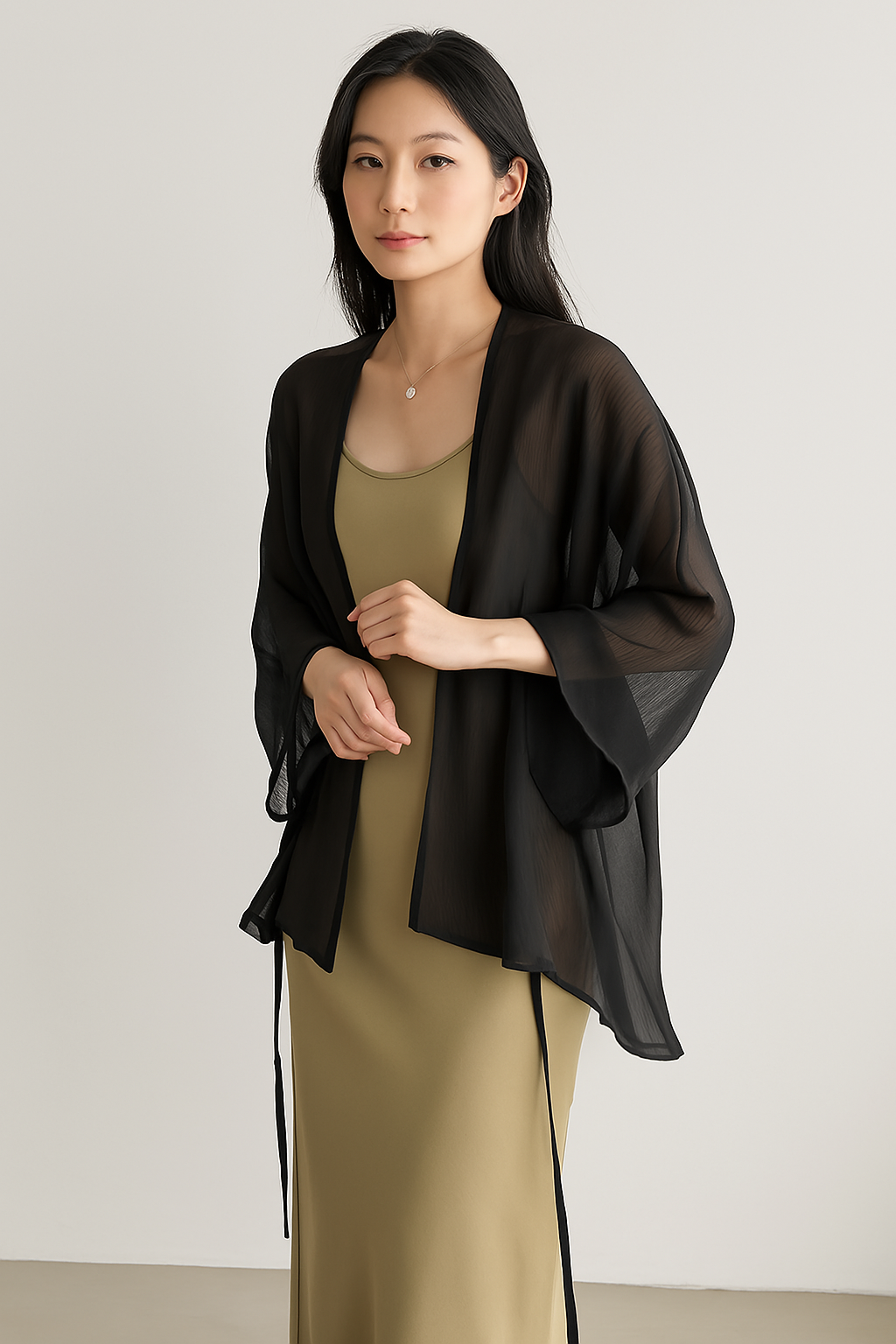 Mélina | Cardigan Léger Ouvert Femme - Image 2