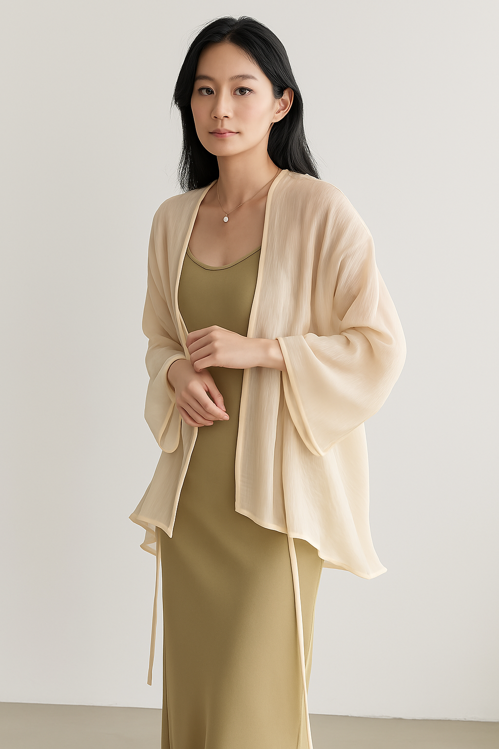 Mélina | Cardigan Léger Ouvert Femme - Image 1