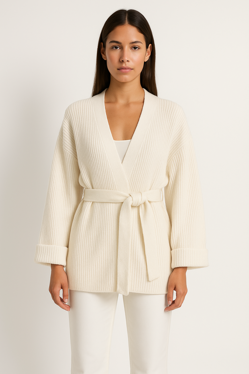 Lorraine | Cardigan Ceinturé Femme - Image 3