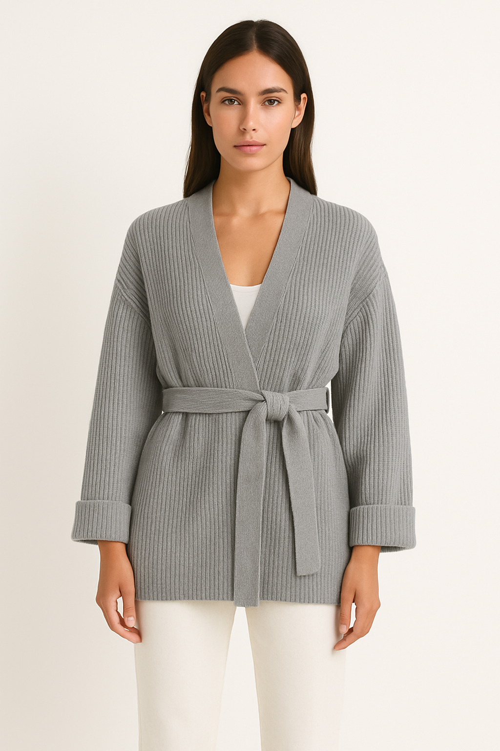 Lorraine | Cardigan Ceinturé Femme - Image 4