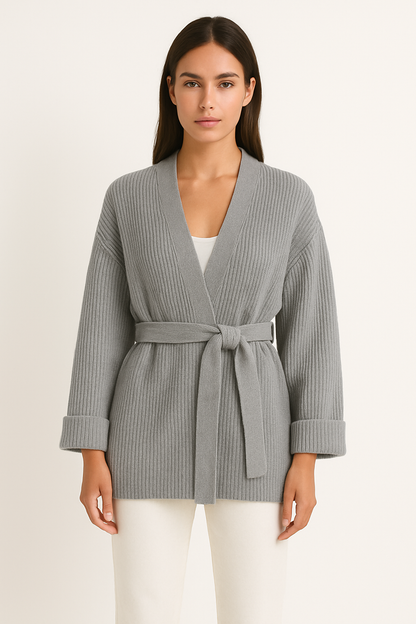 Lorraine | Cardigan Ceinturé Femme - Image 4