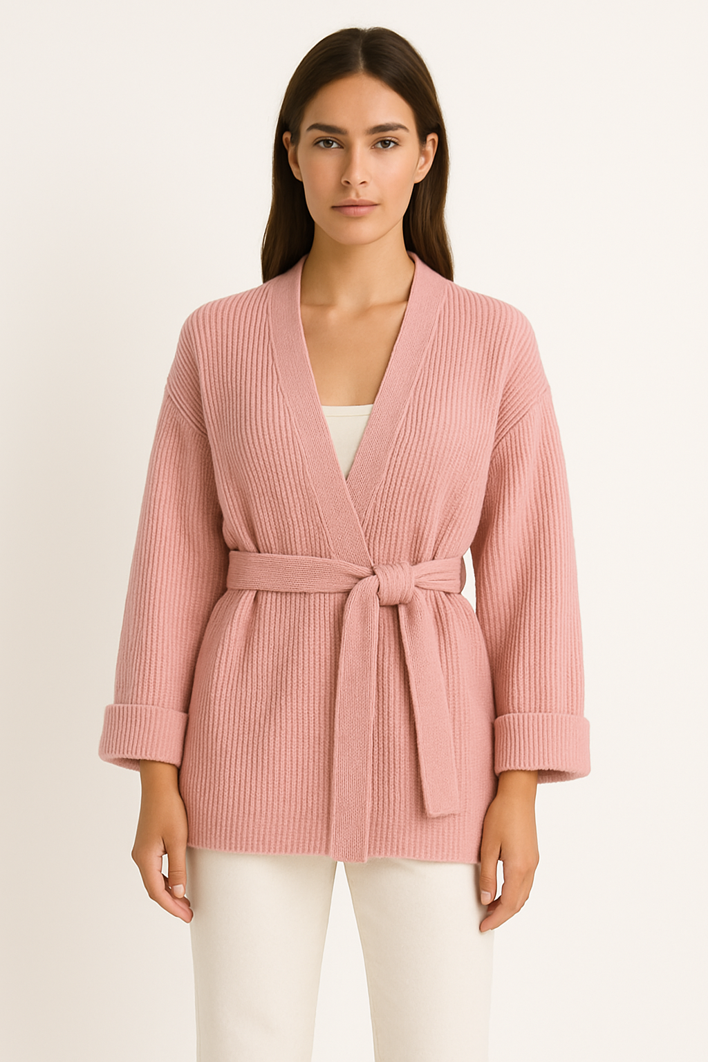 Lorraine | Cardigan Ceinturé Femme - Image 2