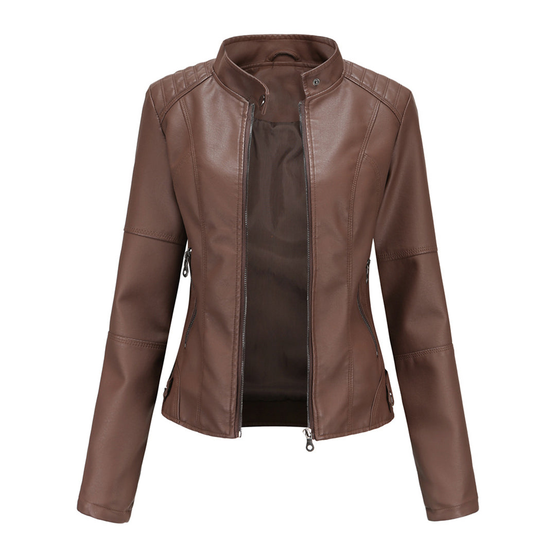 Selena | Veste de motard ajustée pour femme - Image 9