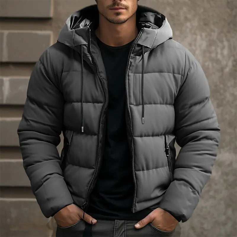 Hadrien | Veste matelassée à capuche pour homme - Image 5