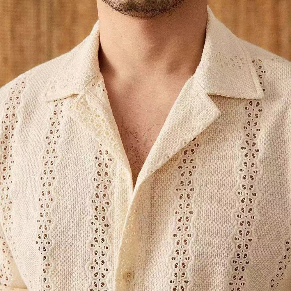 Eugène | Chemise légère en coton de qualité supérieure pour hommes - Image 5