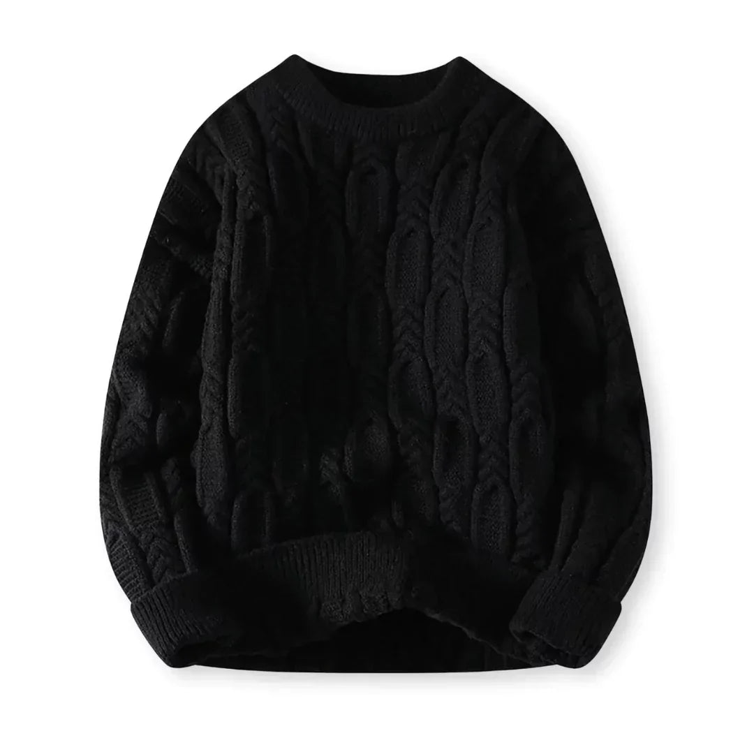 Prosper | Pull Homme Col Rond Tricot Câble - Image 3