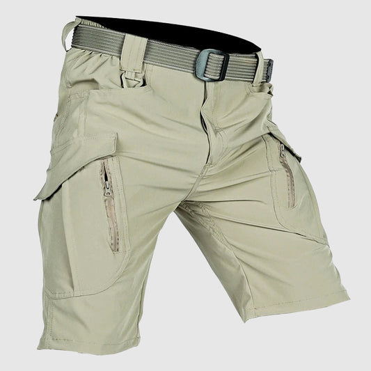 Pasquale | Short cargo tactique - Mélange de coton durable avec poches multiples - Image 1
