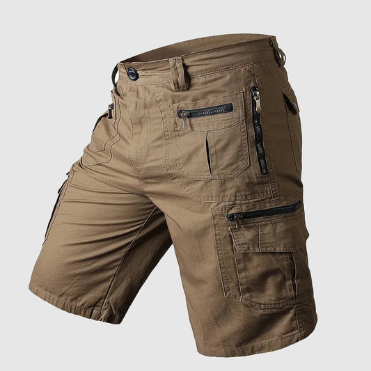 Charly | Short cargo longueur genou - Tissu durable multi-poches - Image 1