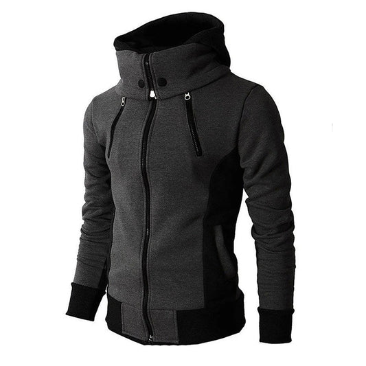 Dominique | Veste à Capuche Zippée Intégrale Slim Fit Homme - Image 1