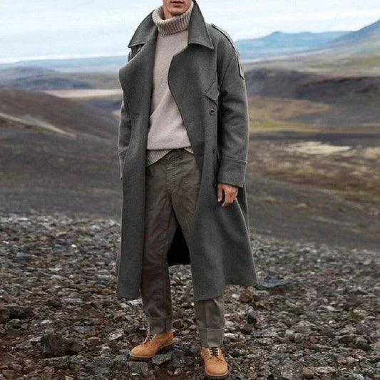 Jessy | Manteau croisé pour homme - Image 1
