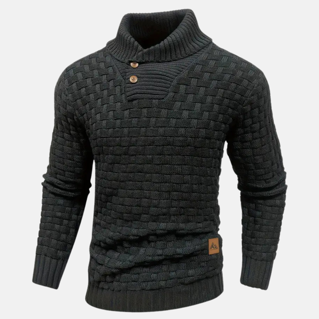 Aubin | Pull Homme Col Châle - Image 6
