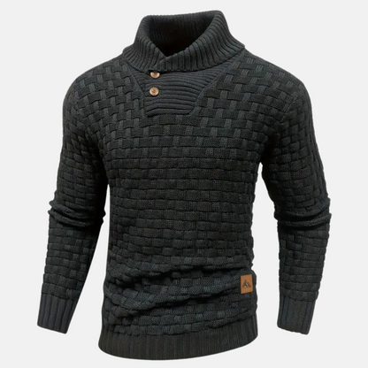 Aubin | Pull Homme Col Châle - Image 6