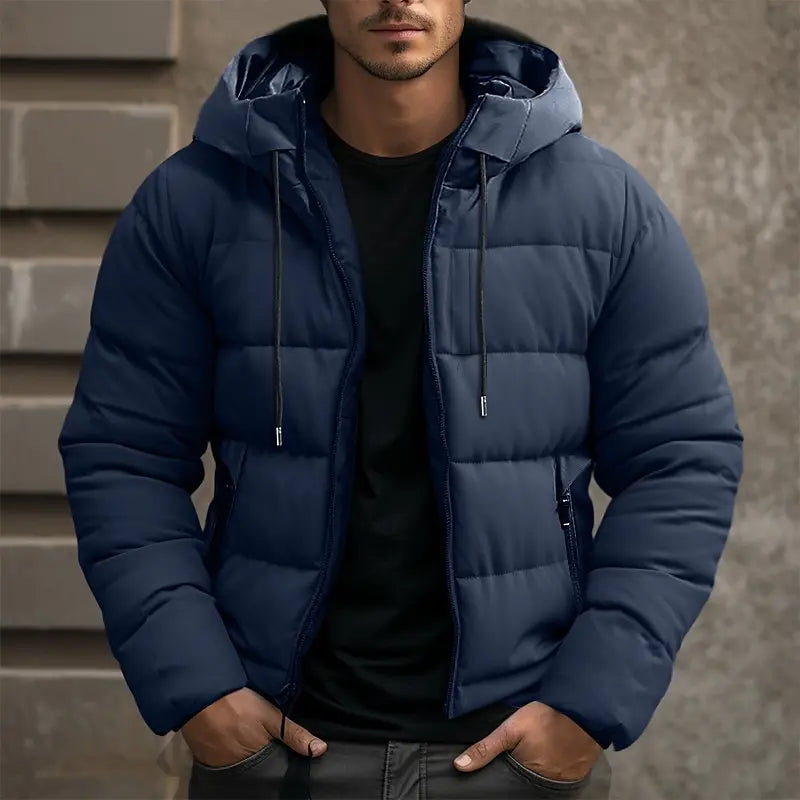 Hadrien | Veste matelassée à capuche pour homme - Image 1