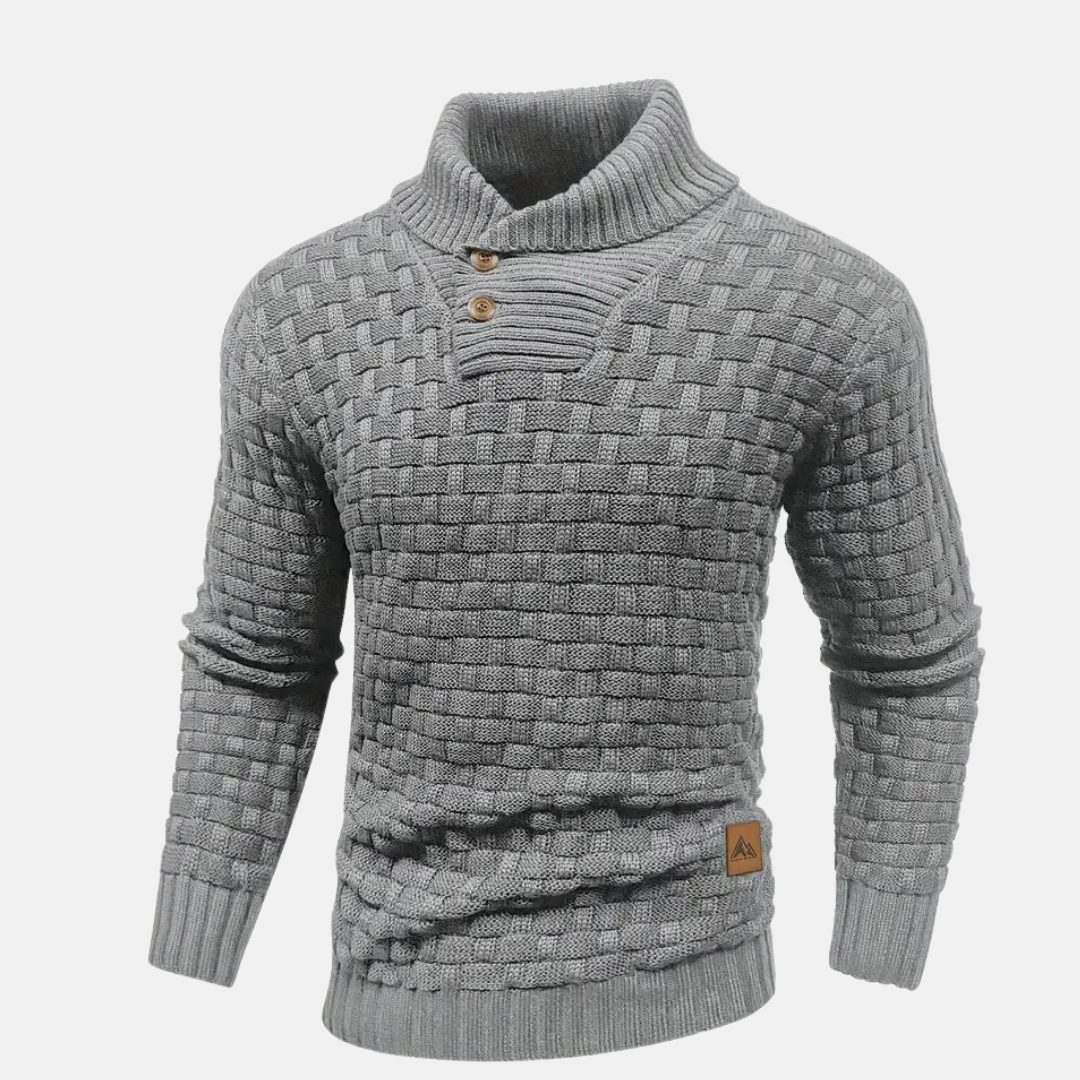 Abel | Pull Homme Col Châle - Image 2