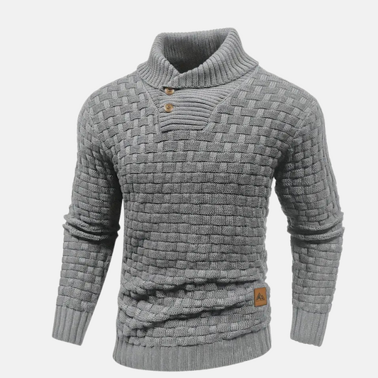Abel | Pull Homme Col Châle - Image 2