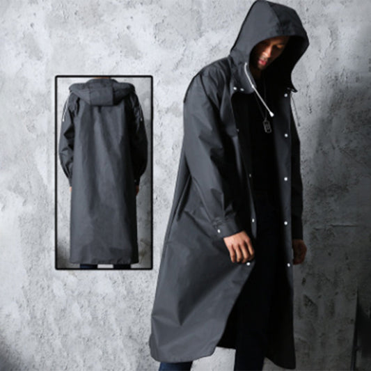 Xav | Veste Longue à Capuche pour Homme - Image 1