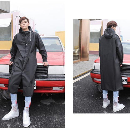 Xav | Veste Longue à Capuche pour Homme - Image 7