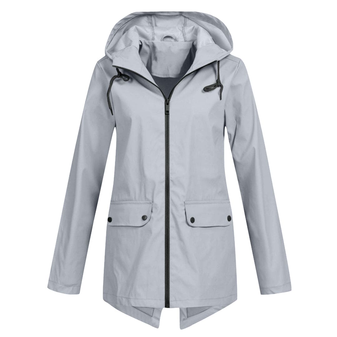 Diane | Veste de Pluie Longue à Capuche pour Femme - Image 11