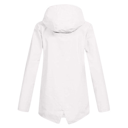 Diane | Veste de Pluie Longue à Capuche pour Femme - Image 4