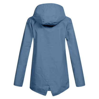 Diane | Veste de Pluie Longue à Capuche pour Femme - Image 8
