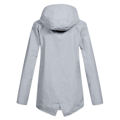 Diane | Veste de Pluie Longue à Capuche pour Femme - Image 6
