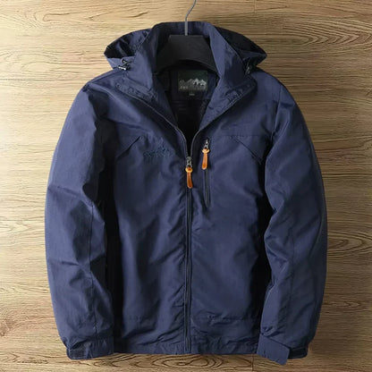 Serge | Veste d'extérieur légère à capuche pour homme - Image 3