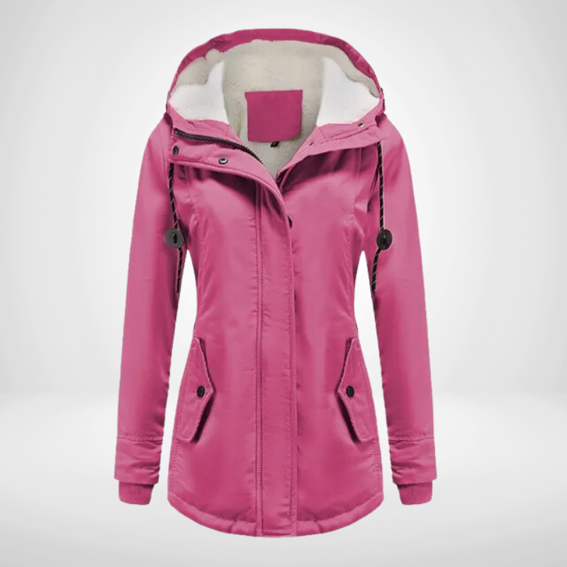 Maéva | Veste à Capuche Doublée en Molleton pour Femme - Image 1