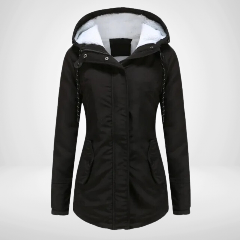 Maéva | Veste à Capuche Doublée en Molleton pour Femme - Image 2