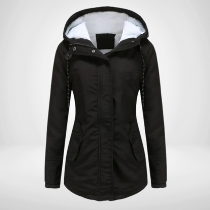 Maéva | Veste à Capuche Doublée en Molleton pour Femme - Image 2
