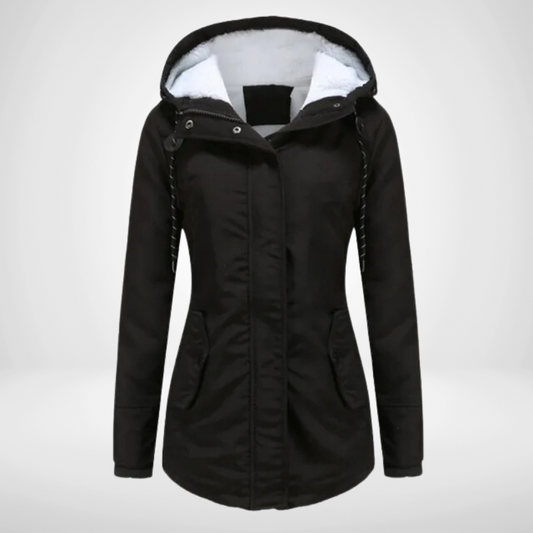 Maéva | Veste à Capuche Doublée en Molleton pour Femme - Image 2