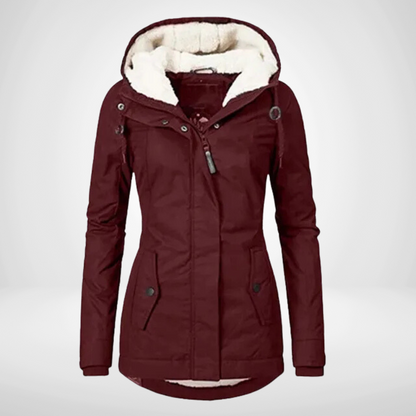 Maéva | Veste à Capuche Doublée en Molleton pour Femme - Image 4