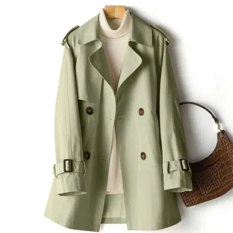 Clara | Trench-coat croisé pour femme - Image 3