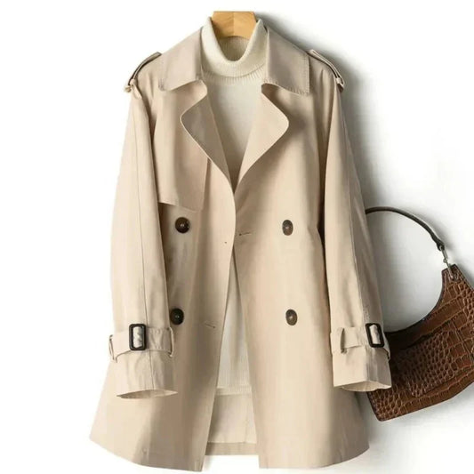 Clara | Trench-coat croisé pour femme - Image 1