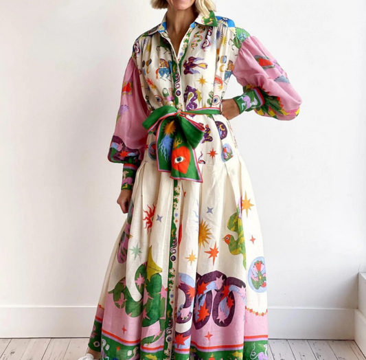 Anne | Une robe volumineuse et élégante pour tous les jours - Image 1