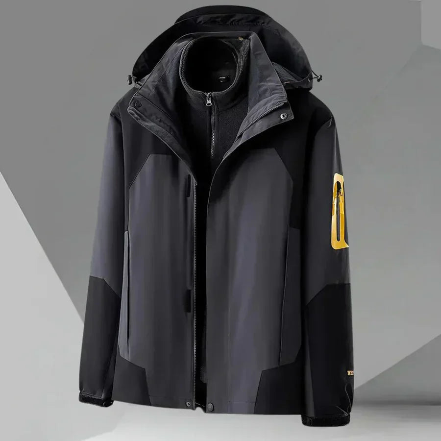 Serge | Veste à Capuche Color Block Homme - Image 1
