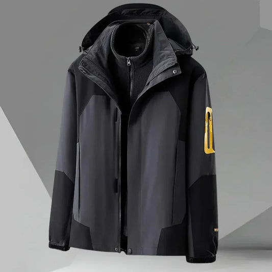Serge | Veste à Capuche Color Block Homme - Image 1
