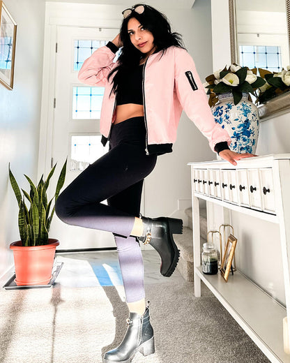 Éléa | Veste Bomber Légère Zippée Femme - Image 3
