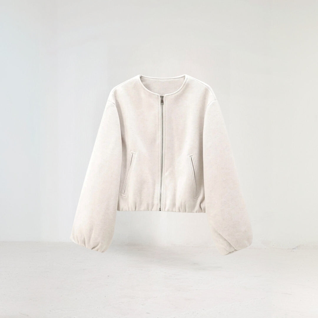 Tatiana | Veste Courte Femme Manches Ballon - Image 4