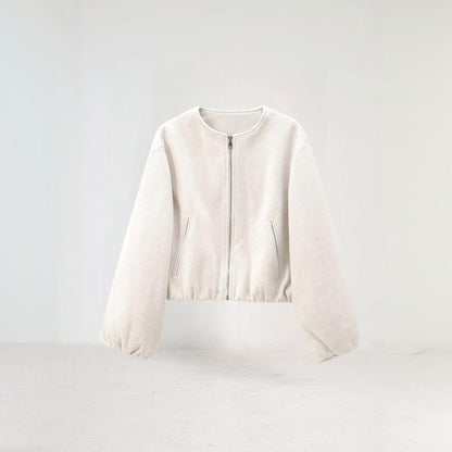 Tatiana | Veste Courte Femme Manches Ballon - Image 4