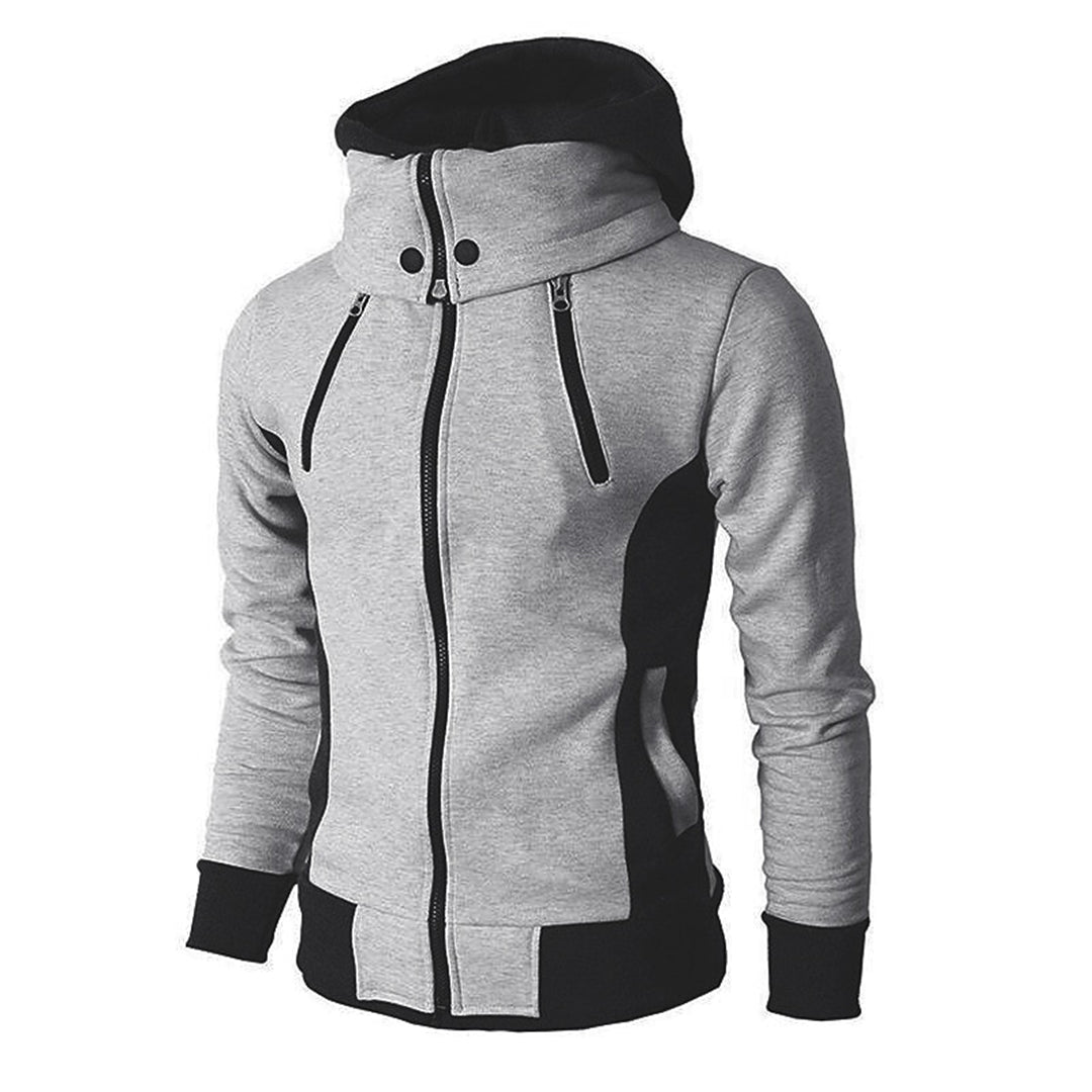 Dominique | Veste à Capuche Zippée Intégrale Slim Fit Homme - Image 3