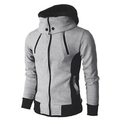 Dominique | Veste à Capuche Zippée Intégrale Slim Fit Homme - Image 3