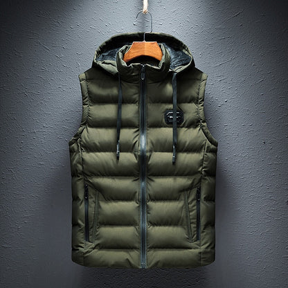 Titouan | Gilet matelassé à capuche pour homme - Image 8