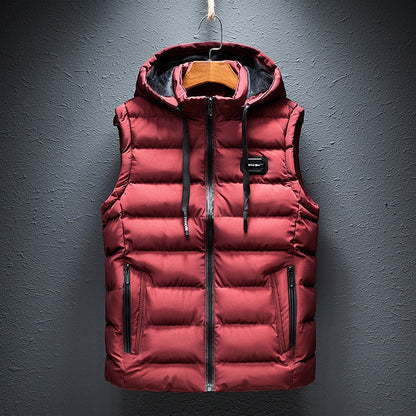 Titouan | Gilet matelassé à capuche pour homme - Image 6