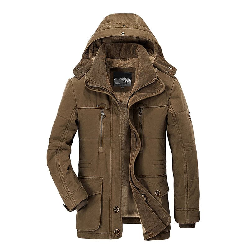 Guillaume | Veste à Capuche Homme Style Militaire - Image 2