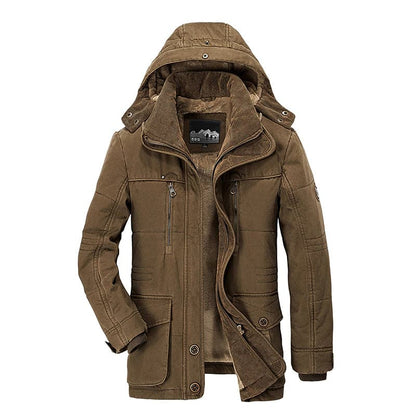 Guillaume | Veste à Capuche Homme Style Militaire - Image 2